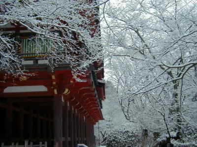 雪の談山神社